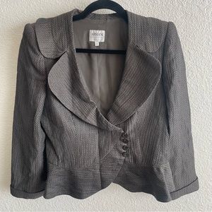 Armani Collezioni Asymmetric Blazer Made in Italy